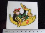 sticker Dole bananas logo banaan bananen aap humor, Verzenden, Zo goed als nieuw, Merk