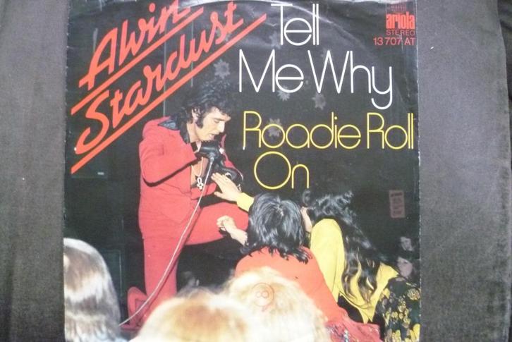 alvin stardust - tell me why, Cd's en Dvd's, Vinyl Singles, Zo goed als nieuw, Single, Overige genres, 7 inch, Ophalen of Verzenden