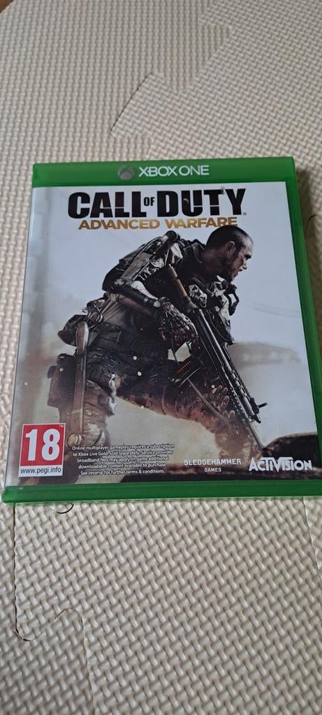CALL of DUTY  ADVANCED WARFARE, Avontuur en Actie, Vanaf 18 jaar, Ophalen of Verzenden, Zo goed als nieuw