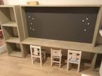 Houten Kindermeubel met krijtbord, Huis en Inrichting, Ophalen, Zo goed als nieuw