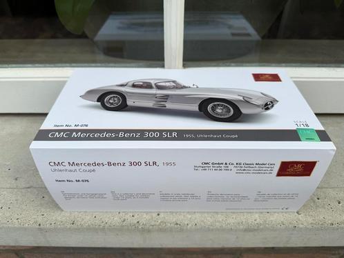 1:18 Mercedes Benz 300 SLR Uhlenhaut Coupe 1955 CMC M-076, Hobby en Vrije tijd, Modelauto's | 1:18, Nieuw, Auto, Overige merken