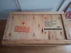 Houten Kist met Fragiele Aanduiding, Ophalen of Verzenden