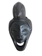 Punu ikwara masker Gabon – authentiek houtsnijwerk, Verzenden