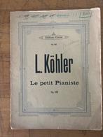 L. Köhler - Le petit Pianiste, Op. 189, Gebruikt, Klassiek, Ophalen of Verzenden, Artiest of Componist