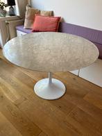 Marmeren Tulip-variant eettafel 120 cm, Huis en Inrichting, Tafels | Eettafels, Ophalen, Gebruikt, Rond, 100 tot 150 cm