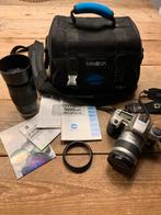 Minolta spiegelreflexcamera met extra lens, Ophalen of Verzenden, Zo goed als nieuw, Minolta