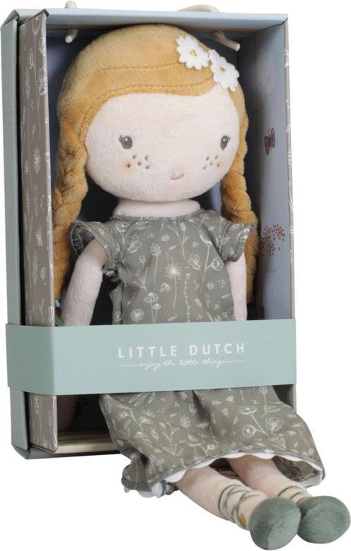Little Dutch Knuffelpop Julia 35cm Jouw kleine avonturierste, Kinderen en Baby's, Speelgoed | Poppen, Nieuw, Babypop, Ophalen of Verzenden