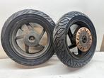 Verschillende velgen met banden Sym, Kymco, Niu, Segway, Overige merken, Gebruikt, Piaggio, kymco, Overige typen