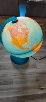 Wereldbol met verlichting, Huis en Inrichting, Woonaccessoires | Wereldbollen, Ophalen, Zo goed als nieuw