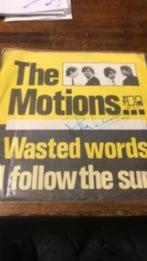 The Motions wasted words vinyl single handtekening Robbie, Gebruikt, Ducoso, Ophalen of Verzenden, Ducoso