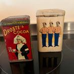 Vintage Droste en Stereo blikken, Antiek en Kunst, Ophalen of Verzenden