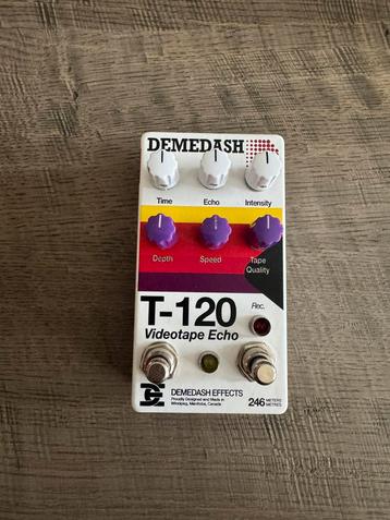 Demedash T-120 DLX Videotape Echo (Nummer 507) beschikbaar voor biedingen