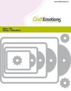 CraftEmotions snijmallen - labels 4 formaten, Verzenden, Nieuw, Overige thema's, Pons of Mal