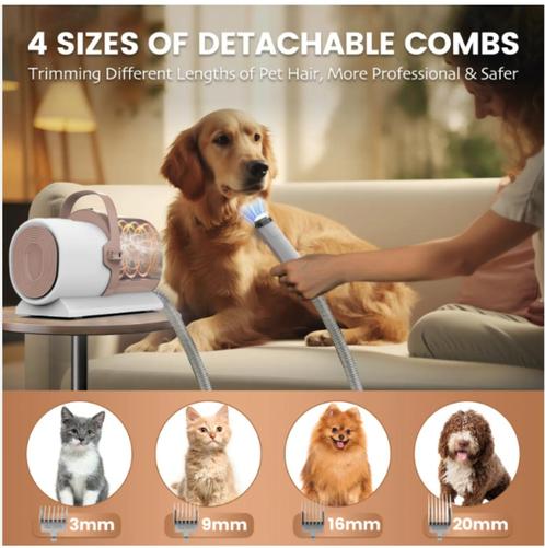 Alles-in-één Huisdierverzorgingsset met Stofzuiger, Dieren en Toebehoren, Honden-accessoires, Nieuw, Ophalen of Verzenden