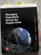 Managing Operations Across the Supply Chain (4th Edition, In, Ophalen of Verzenden, Beta, Zo goed als nieuw, WO