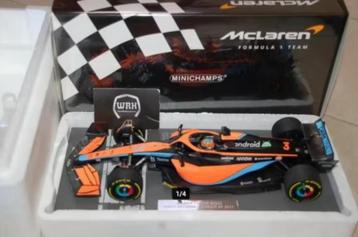 SALE 1:18 F1 MCLAREN MCL36 RICCIARDO BAHRAIN MINICHAMPS WRH beschikbaar voor biedingen