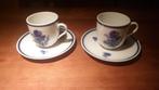 kop & schotel Mosa DE Douwe Egberts 19 en 61 koffiekop 2x, Antiek en Kunst, Antiek | Porselein, Ophalen of Verzenden