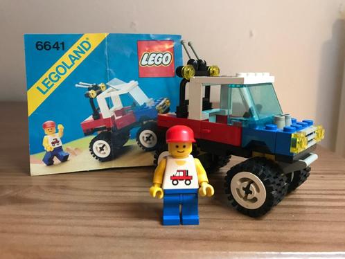 Vintage Lego wagentje: de Four Wheelin' Truck uit 1987, Verzamelen, Poppetjes en Figuurtjes, Gebruikt, Verzenden