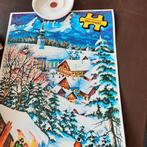 Kerstpuzzel Nostalgisch 1000 stukjes, Ophalen of Verzenden, 500 t/m 1500 stukjes, Zo goed als nieuw