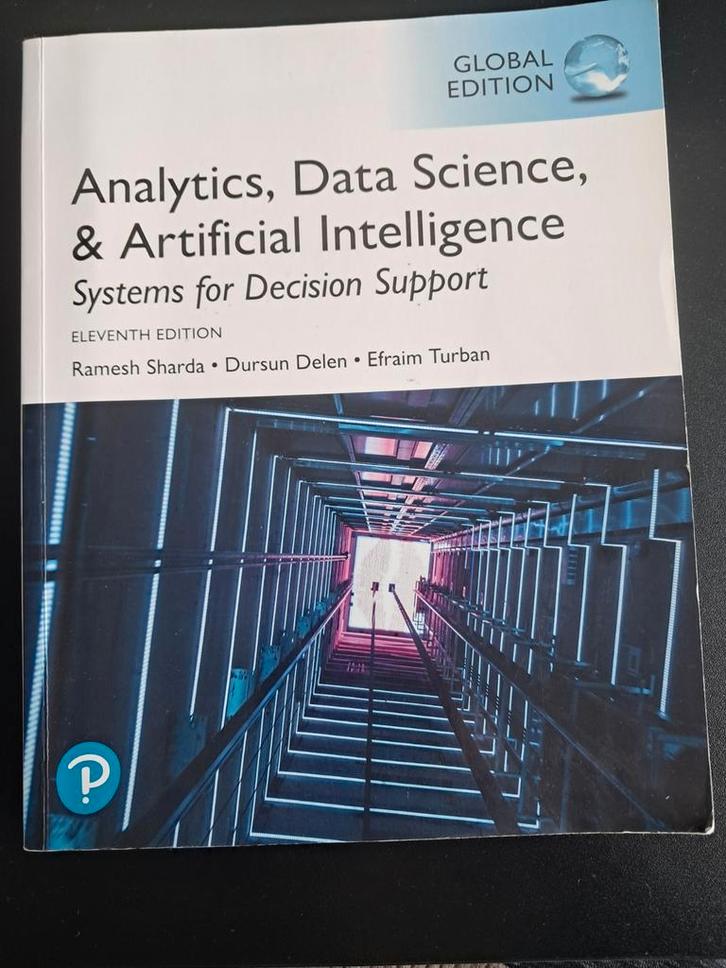 Analytics, Data Science & AI - Boek, Boeken, Studieboeken en Cursussen, Zo goed als nieuw, HBO, Beta, Ophalen of Verzenden