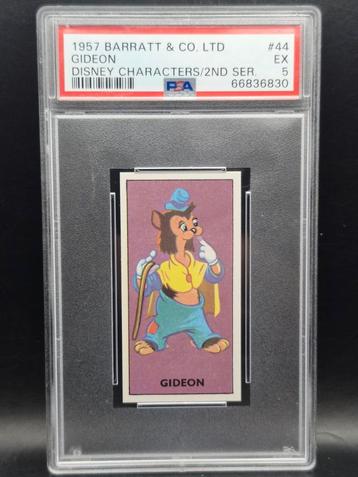 Gideon jaar 1957 barratt & co. Ltd disney #44 PSA 5 beschikbaar voor biedingen