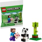 30672 LEGO Minecraft: Steve en Baby Panda (polybag) -Nieuw, Ophalen of Verzenden, Nieuw, Complete set, Lego