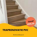 Traprenovatie pvc trap bekleden ACTIE!!, Diensten en Vakmensen, Vloerleggers en Parketteurs, Garantie, Vloeren gieten