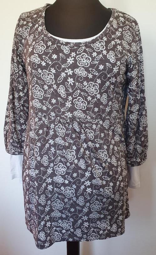 Nieuwe tuniek maat L, Kleding | Dames, Blouses en Tunieken, Nieuw, Maat 42/44 (L), Grijs, Ophalen of Verzenden