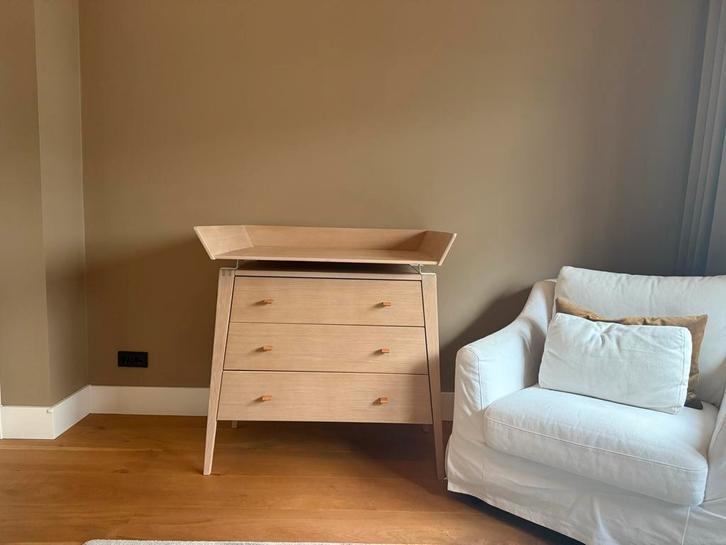 Leander Linea Ledikant - 5 jaar oud, Kinderen en Baby's, Kinderkamer | Commodes en Kasten, Gebruikt, Commode, 90 tot 105 cm, 75 tot 100 cm