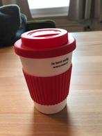 Koffie of thee reisbeker, Huis en Inrichting, Keuken | Tupperware, Ophalen, Zo goed als nieuw, Beker of Kan