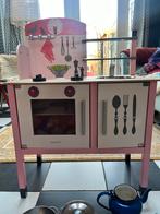Janod houten Keukentje + houten Accessoires, Ophalen, Gebruikt, Hout, Speelkeuken