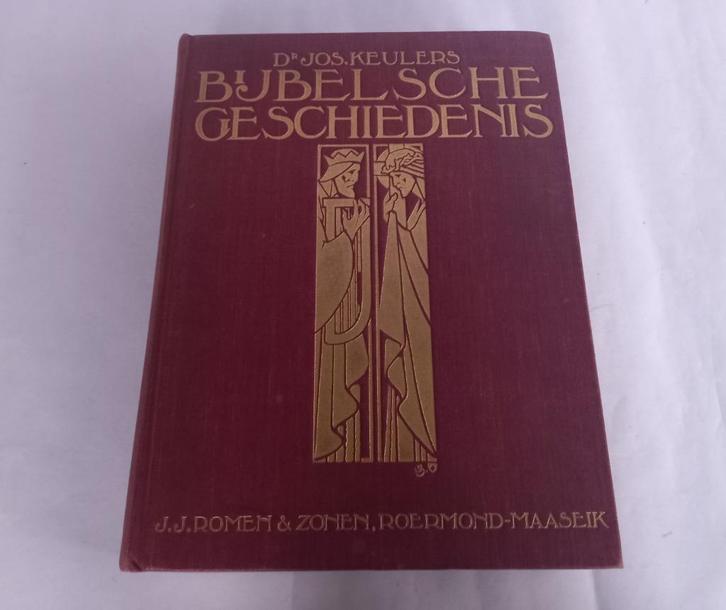 Bijbelse geschiedenis- 1940 - Art Deco uitgave, Antiek en Kunst, Antiek | Boeken en Bijbels, Ophalen of Verzenden