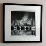Londen Plaat 80x80 cm met zwarte lijst, Ophalen