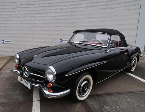 Mercedes Sl Roadster 190 SL W121 Cabriolet I Nieuwstaat I Vo, Auto's, Oldtimers, Te koop, Lederen bekleding, Open dak, Radio, Mercedes-Benz