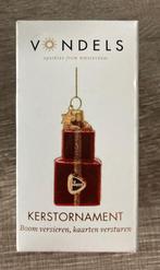 Kerstbal ornament pakje rood Vondels Post NL, Ophalen of Verzenden, Zo goed als nieuw