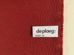 De Ploeg Kust 18; rood met donkergrijs; restant meubelstof, Wol, 120 cm of meer, Nieuw, Ophalen of Verzenden