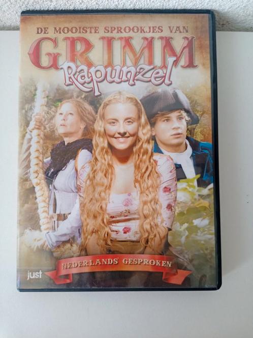 De mooiste sprookjes van Grimm Rapunzel, Cd's en Dvd's, Dvd's | Kinderen en Jeugd, Zo goed als nieuw, Film, Avontuur, Vanaf 6 jaar