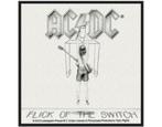 Patch AC/DC  - Flick Of The Switch  ca 10x10 cm  nieuw, Nieuw, Ophalen of Verzenden