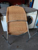 Dirk van Sliedregt 514C fauteuil – Rohe Noordwolde – pitriet, Antiek en Kunst, Ophalen of Verzenden