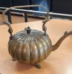 Antiek aziatisch ( chinees) bronzen ketel , pompoen model., Antiek en Kunst, Antiek | Koper en Brons, Ophalen of Verzenden
