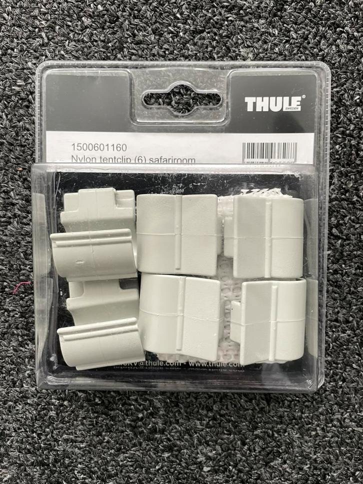 Set Thule luifel/tentclips (6 stuks), Caravans en Kamperen, Caravan accessoires, Nieuw, Ophalen of Verzenden