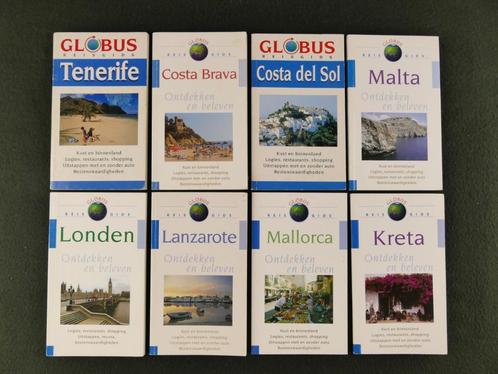 8x Globus reisgidsen (2001-2010), Boeken, Reisgidsen, Gelezen, Reisgids of -boek, Europa, Overige merken, Ophalen of Verzenden