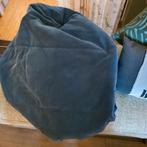 Ikea blauwe rib HOES slaapstoel, Ophalen, Zo goed als nieuw, Eenpersoons, 90 cm