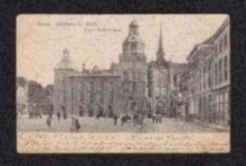 Goes Stadhuis en Kerk Volk 1904. beschikbaar voor biedingen