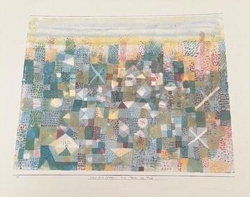 Paul Klee (1879-1940) Die Flora der Heide -1925 -reproduktie beschikbaar voor biedingen
