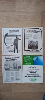 Westfalia Systemat melkmachine advertenties., Ophalen of Verzenden, 1920 tot 1940, Knipsel(s)