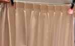 Gordijnen, ecru, Huis en Inrichting, Stoffering | Gordijnen en Lamellen, Ophalen, Zo goed als nieuw, 200 cm of meer