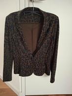 Jasje met dierenprint maat M van Freequent. Groen, blauw, Ophalen of Verzenden, Zo goed als nieuw, Blauw