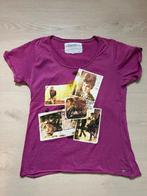 Dames t-shirt Garcia Jeans kleur paars | Maat L, Paars, Maat 42/44 (L), Ophalen of Verzenden, Korte mouw