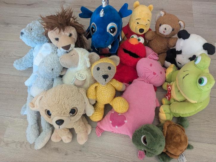 Grote Knuffeldieren Verzameling, Kinderen en Baby's, Speelgoed | Knuffels en Pluche, Gebruikt, Overige typen, Ophalen of Verzenden